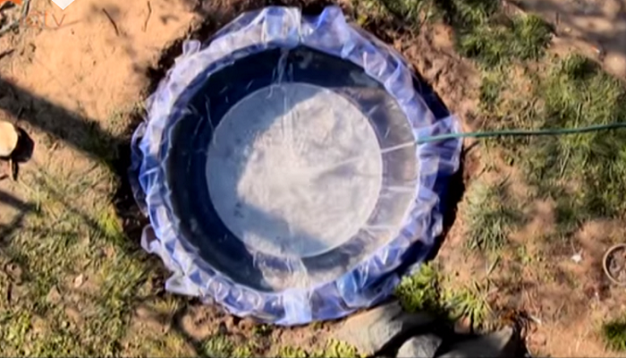 Как из старых покрышек сделать дачу с видом на озеро или пруд