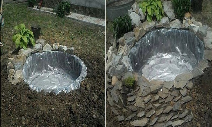 Как из старых покрышек сделать дачу с видом на озеро или пруд