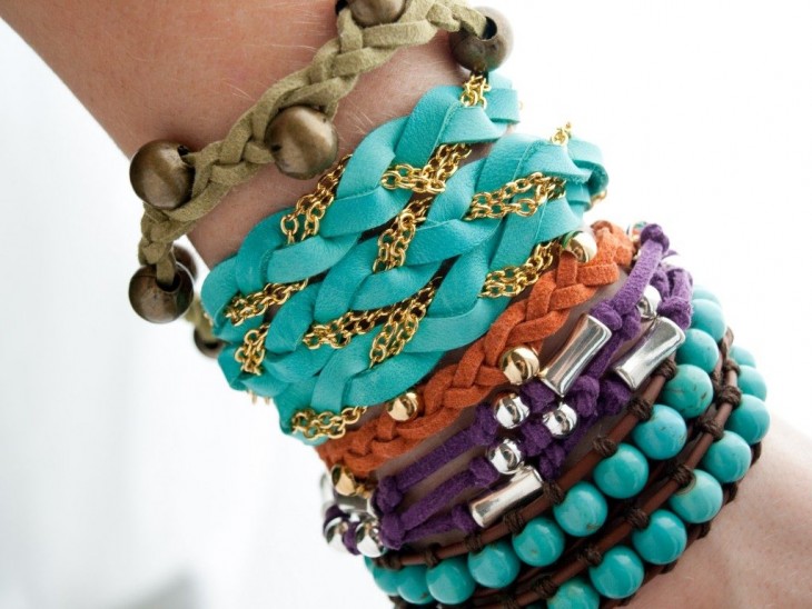 Как сделать браслеты своими руками — фото и инструкции