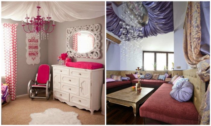 Как создать уютный интерьер своими руками при помощи ткани