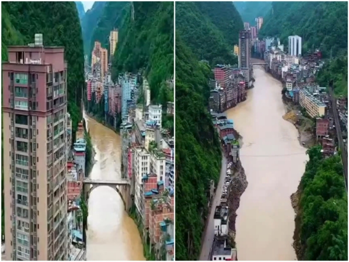 Как живется в самом узком городе мира, спрятавшемся в глубине Тибета