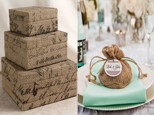 Красивые поделки из мешковины своими руками