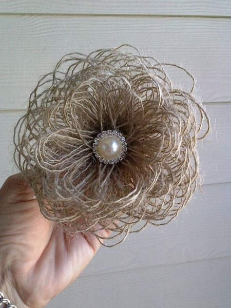 Красивые поделки из мешковины своими руками