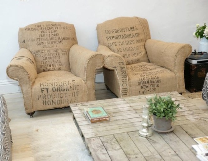 Красивые поделки из мешковины своими руками