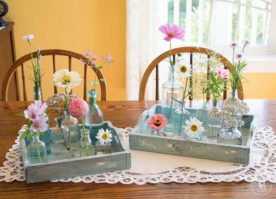 Поделки из стеклянных бутылок