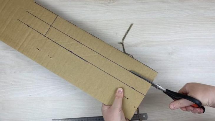 Пушистый ворсовый коврик без вязания