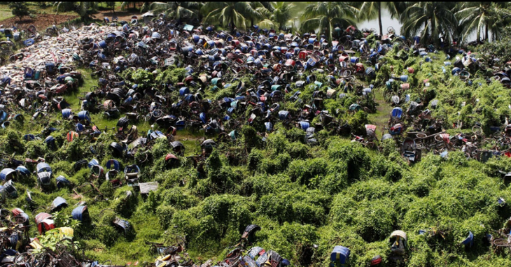 Самые впечатляющие кладбища вещей со всего света