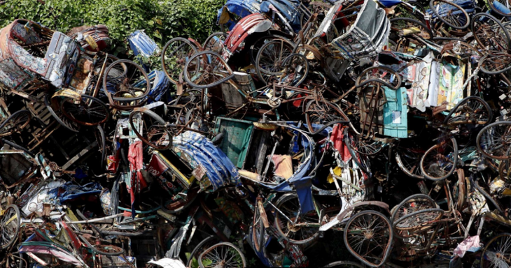 Самые впечатляющие кладбища вещей со всего света