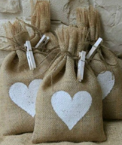 Шедевры из мешковины