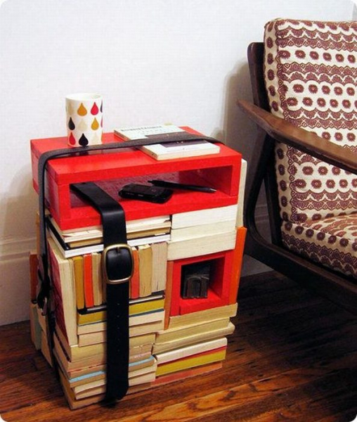 Столики, сделанные своими руками, которые преобразят интерьер