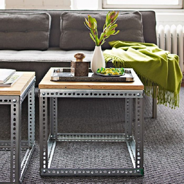 Столики, сделанные своими руками, которые преобразят интерьер