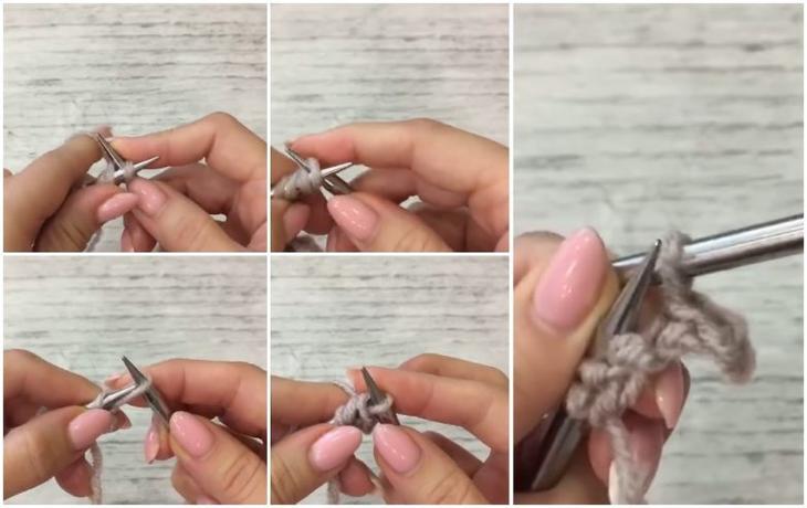 Вяжем уютный бактус спицами