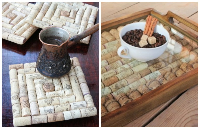 10 идей, как использовать винные пробки в интерьере