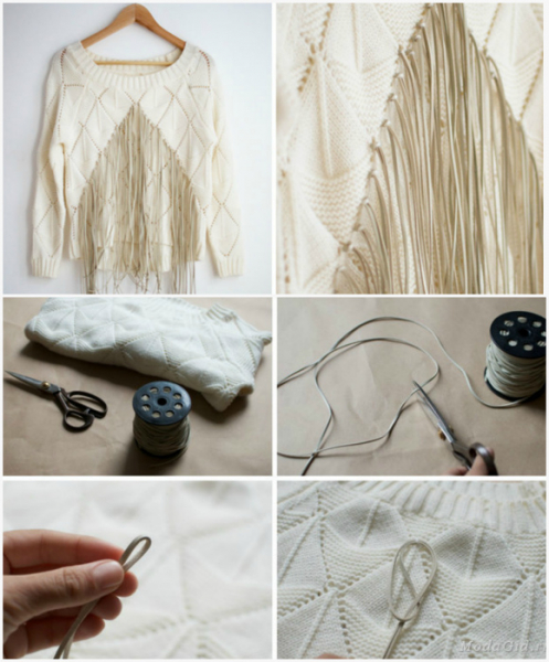 15 крутейших идей, которые помогут превратить старую одежду в модные эксклюзивные вещи