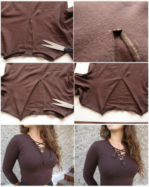 15 крутейших идей, которые помогут превратить старую одежду в модные эксклюзивные вещи