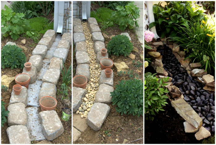 15 необычных идей, которые помогут создать оригинальную ливневую систему на участке