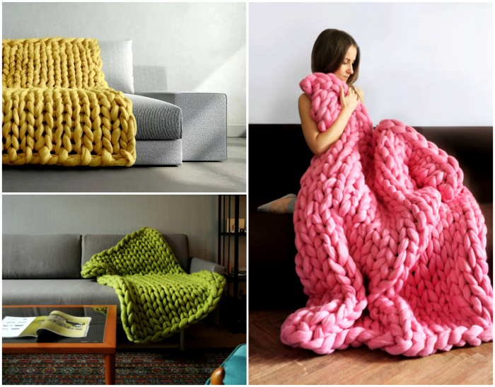 17 стильных и невероятно уютных вязаных подарков, которые помогут пережить зиму