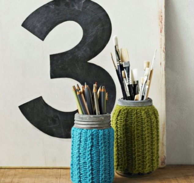 20 оригинальных поделок, которые несложно сделать из стеклянных банок своими руками