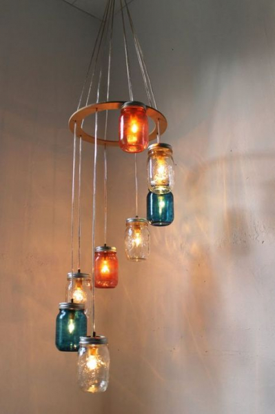 20 оригинальных поделок, которые несложно сделать из стеклянных банок своими руками