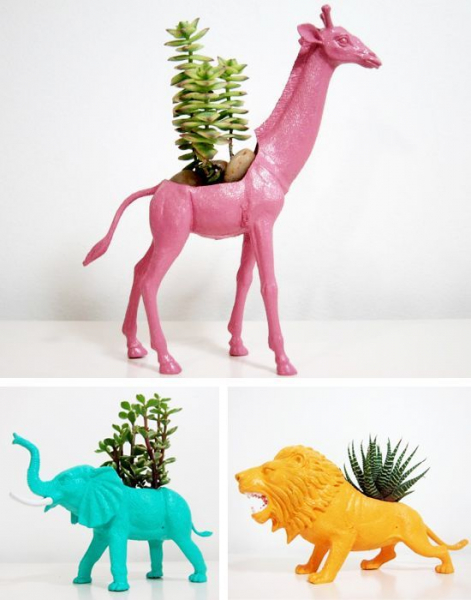 23 креативных цветочных горшка, которые сделают интерьер оригинальным