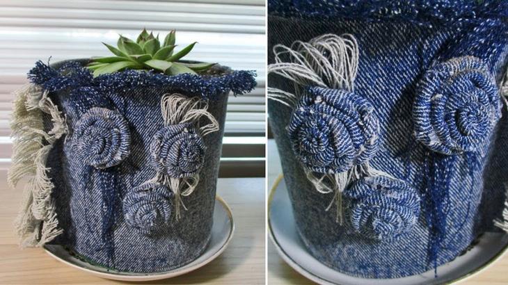 Декор горшков — фото идеи создания красивого оформления цветочных горшков