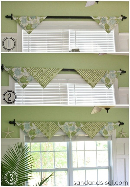 Декоративные шторы без шитья