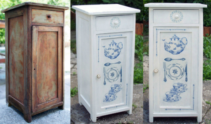 Функциональные варианты, как эффектно переделать старую советскую мебель