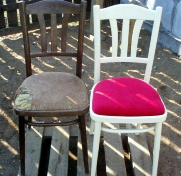 Как омолодить старую мебель подручными средствами, если жаль выбрасывать добротный материал