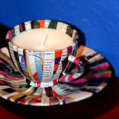 Красивые поделки из чашек своими руками