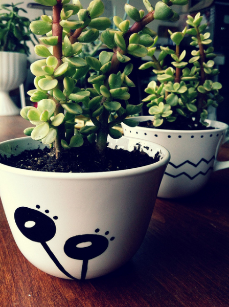 Красивые поделки из чашек своими руками