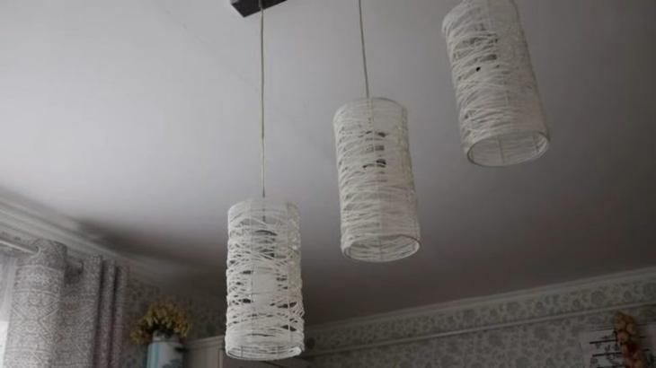 Модная вещь для интерьера из остатков пряжи и картона