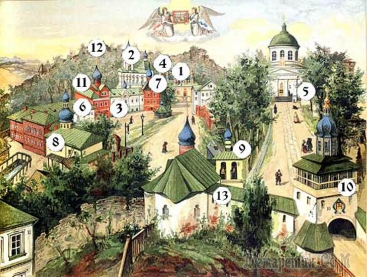 Монастыри и храмы. Свято-Успенский Псково-Печерский монастырь