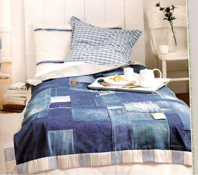 Нескучная жизнь денима: идеи использования старой джинсовой одежды