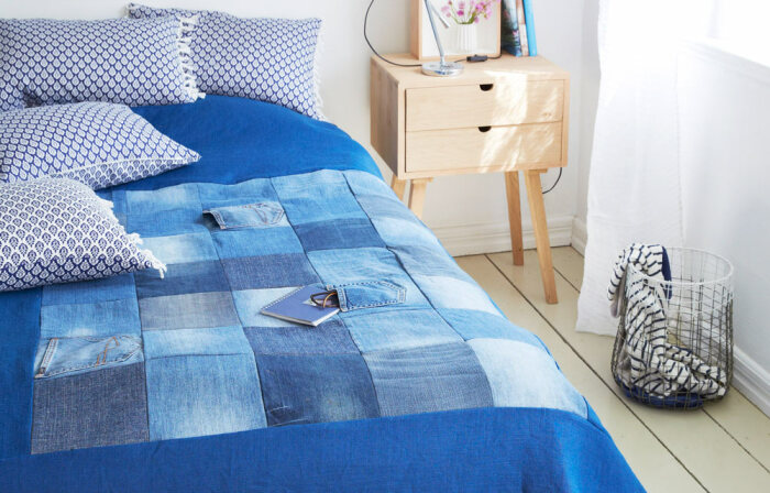 Нескучная жизнь денима: идеи использования старой джинсовой одежды