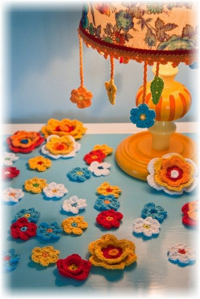 Вязаные изделия в интерьере