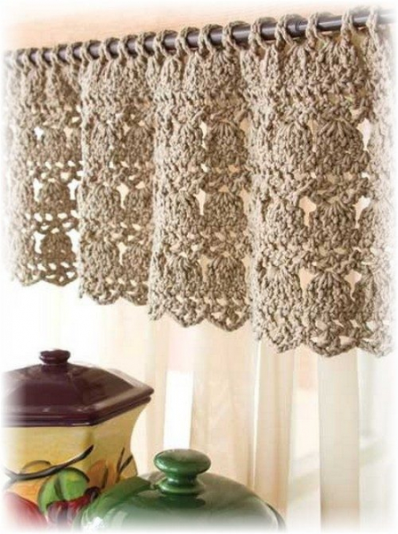 Вязаные изделия в интерьере