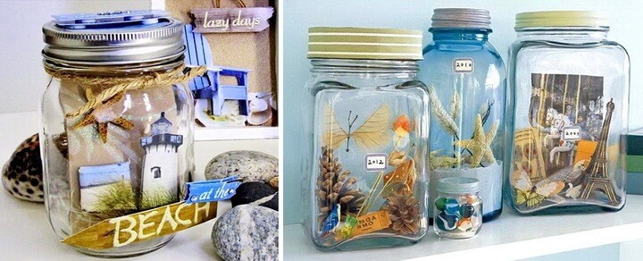 Вторая жизнь стеклянных банок