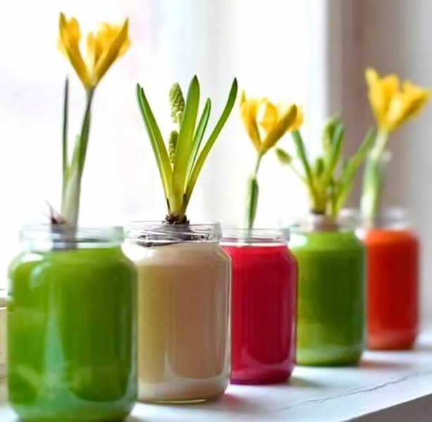 Вторая жизнь стеклянных банок