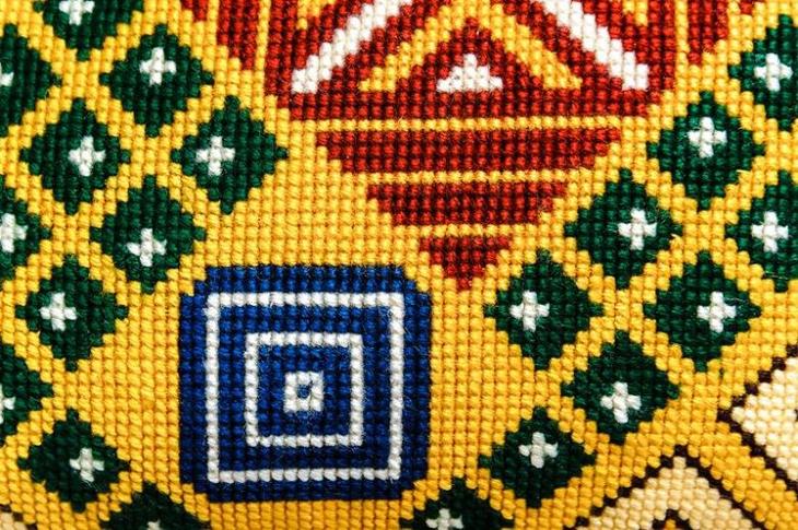 Вышиваем "болгарским крестом"