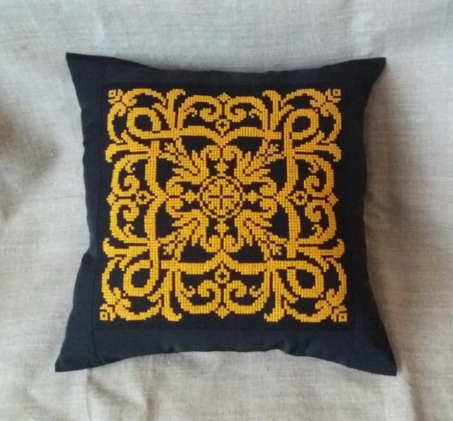 Вышиваем "болгарским крестом"