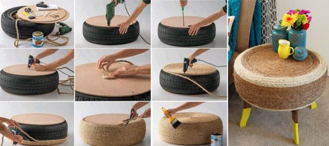 Журнальный столик своими руками