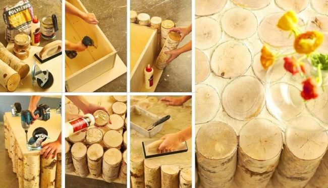 Журнальный столик своими руками