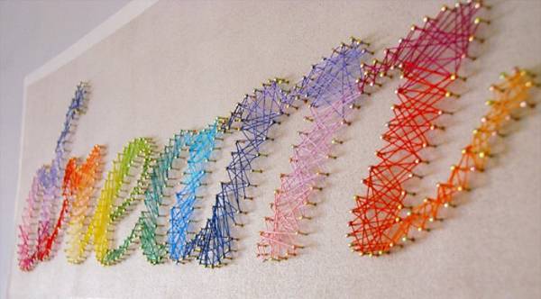 5 идей для красивого декора из ниток