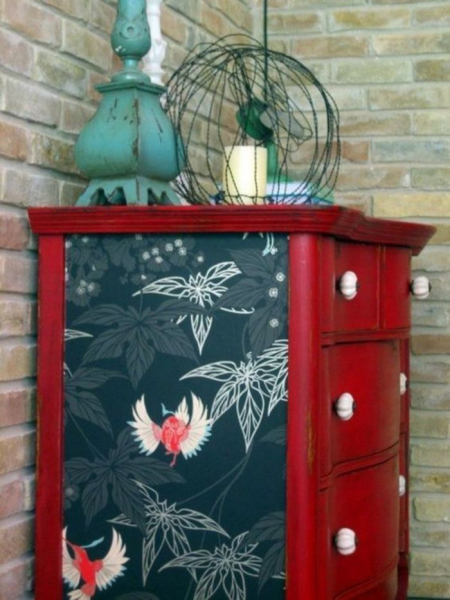 56 шикарных примеров обновления шкафов, комодов и тумбочек