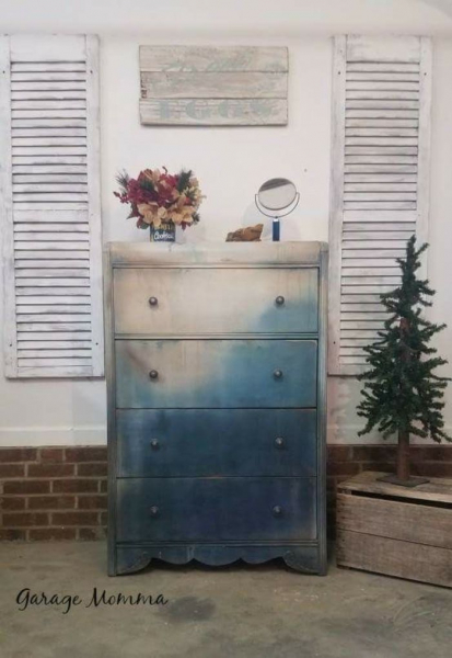 56 шикарных примеров обновления шкафов, комодов и тумбочек