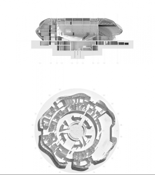 Архитектурное чудо: в Китае открылся театр, напоминающий складки струящегося шёлка