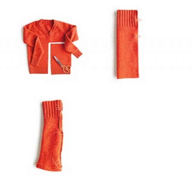 Что и как можно сделать из старого свитера, когда его жалко выбросить