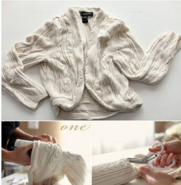 Что и как можно сделать из старого свитера, когда его жалко выбросить