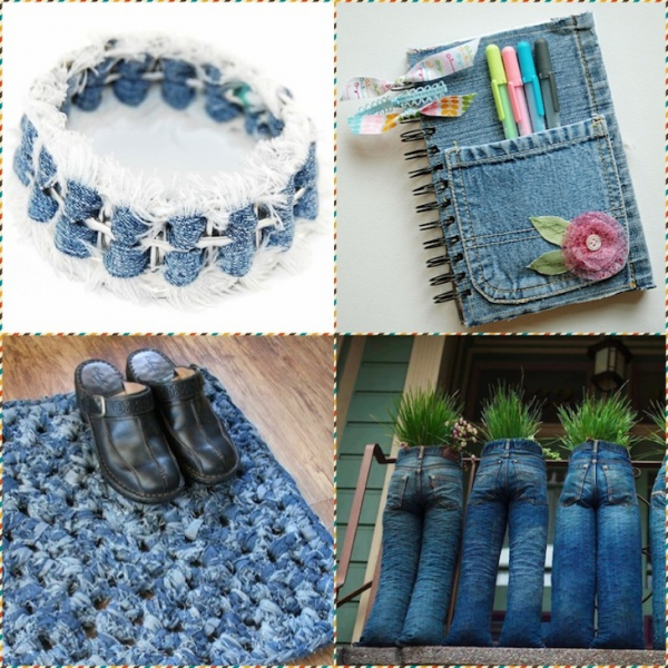 Что сделать из старой джинсовой одежды: интересные идеи своими руками