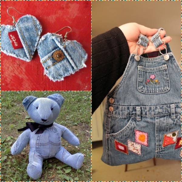 Что сделать из старой джинсовой одежды: интересные идеи своими руками